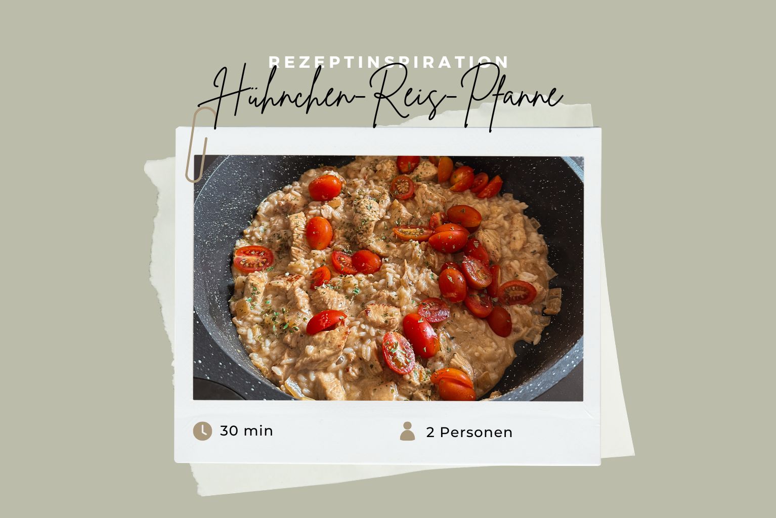 Köstliche Harmonie: Hühnchen-Reis-Pfanne in der DIVORY Pfanne zubereitet!